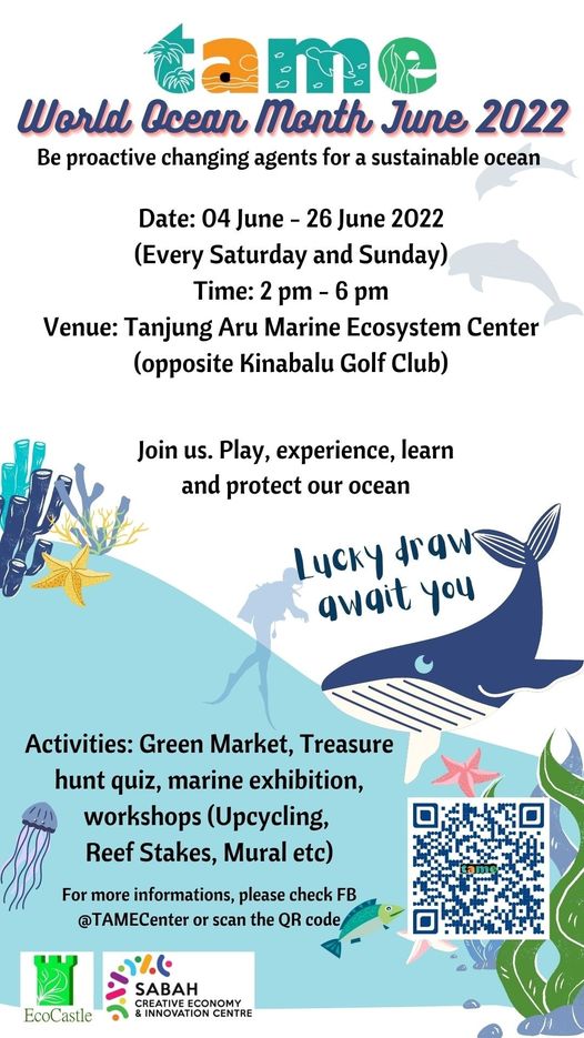 World Ocean Month TAME June 2022 World Ocean Day World Ocean Day