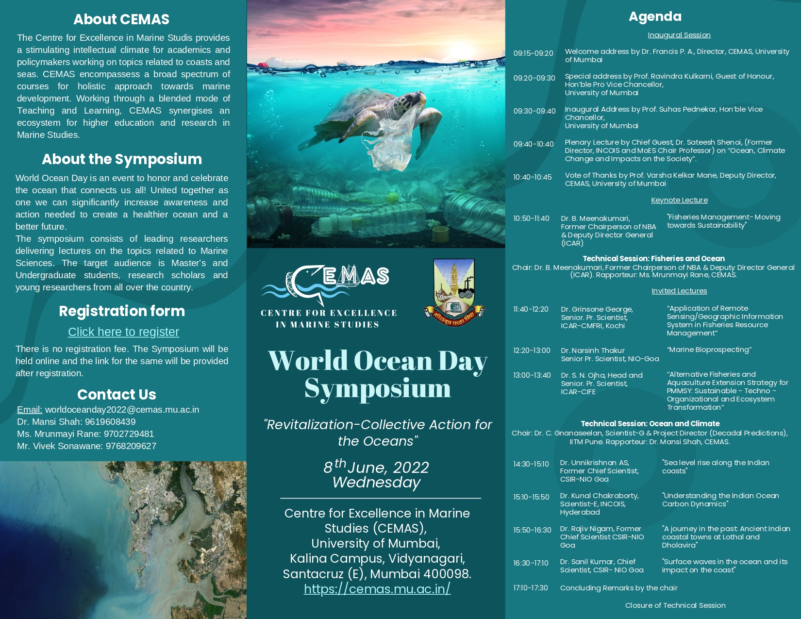 Past Events from 17 January – 15 May – World Ocean Day