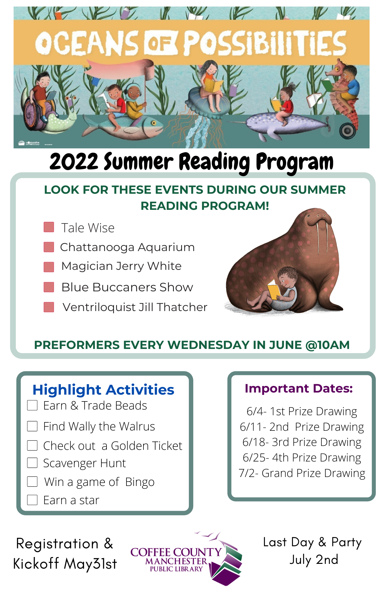 summer reading program 2022 ideas