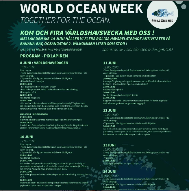 World Ocean Week World Ocean Day